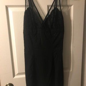 Black lace Free People dress (never worn)